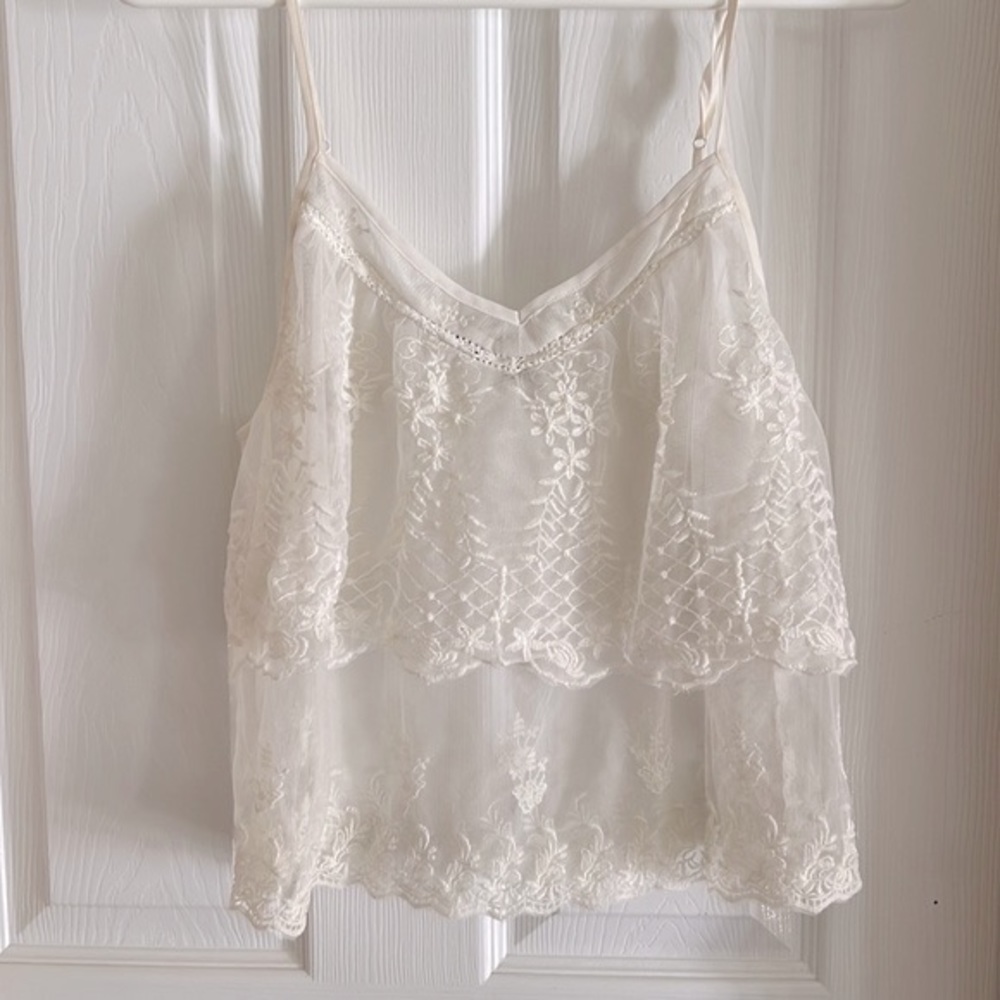 AE sheer layered tank
